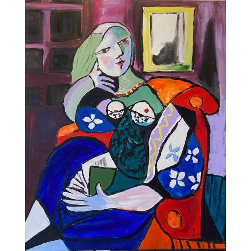 ‘Picasso, Woman with a Book’