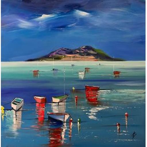 ‘''The Holy Isle, Arran, from Lamlash’.
